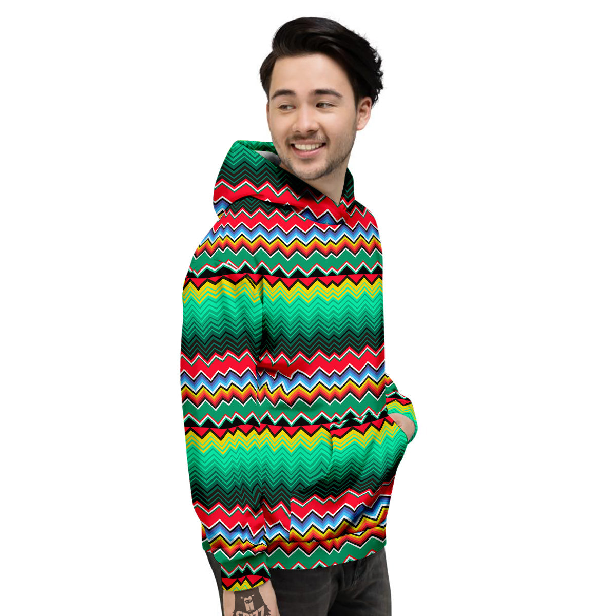 Mexican blanket sweater hotsell