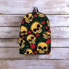 Mexican Rose Skull Backpack-grizzshop