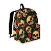 Mexican Rose Skull Backpack-grizzshop