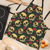 Mexican Rose Skull Women's Apron-grizzshop