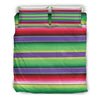 Load image into Gallery viewer, Mexican Serape Blanket Baja Pattern Print Duvet Cover Bedding Set-grizzshop