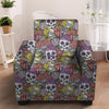 Mexican Skull Armchair Cover-grizzshop