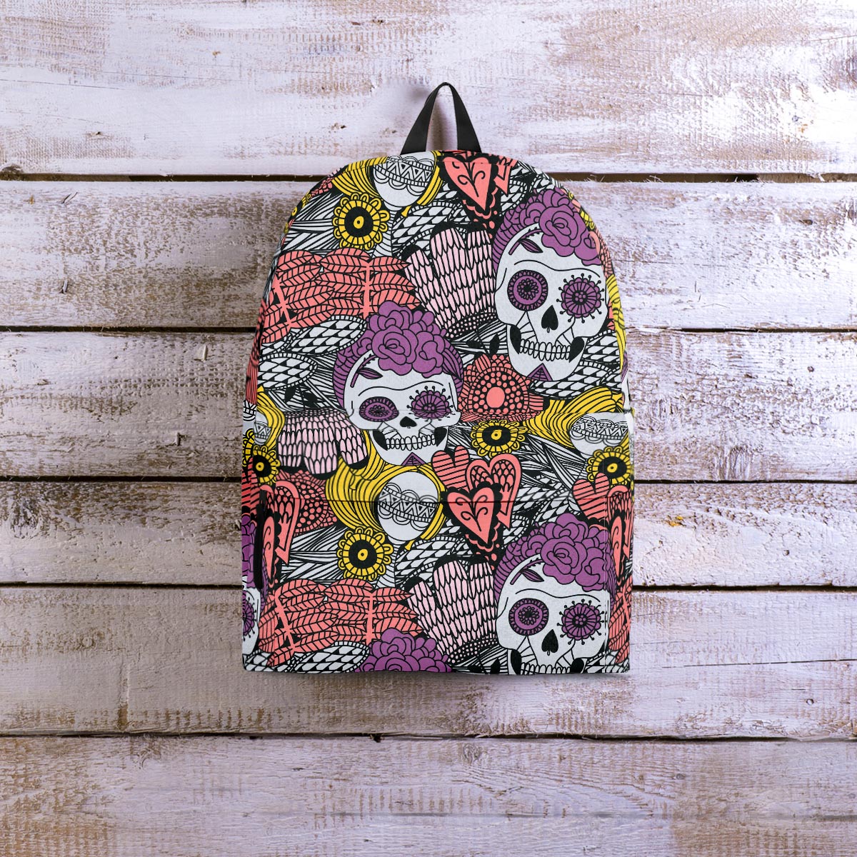 Mexican Skull Backpack-grizzshop