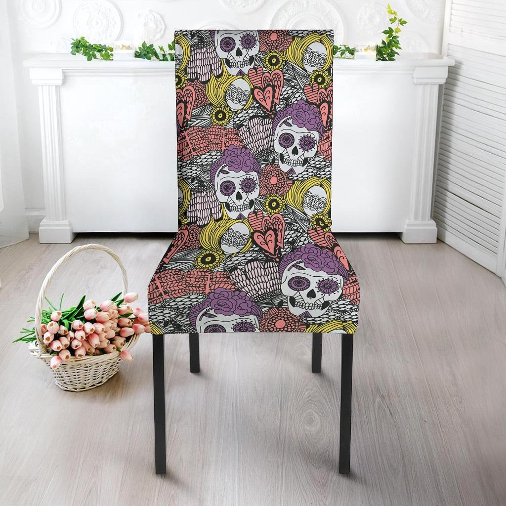 Mexican Skull Chair Cover-grizzshop