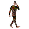 Mexican Skull Cinco de Mayo Print Men's Pajamas-grizzshop