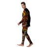 Mexican Skull Cinco de Mayo Print Men's Pajamas-grizzshop