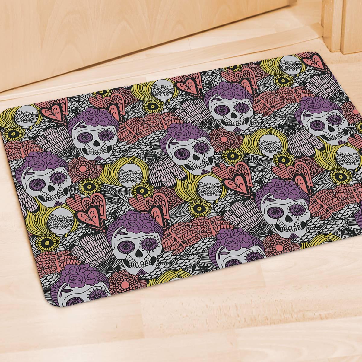 Mexican Skull Door Mat-grizzshop