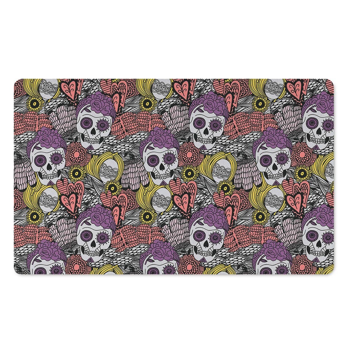 Mexican Skull Door Mat-grizzshop