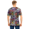 Mexican Skull Men T Shirt-grizzshop