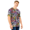 Mexican Skull Men T Shirt-grizzshop