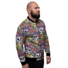 Mexican Skull Men's Bomber Jacket-grizzshop