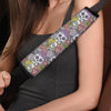 Mexican Skull Seat Belt Cover-grizzshop