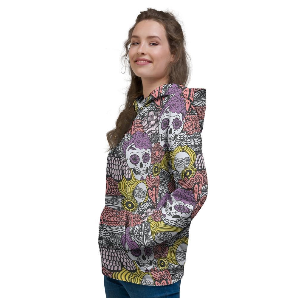 Mexican Skull Women's Hoodie-grizzshop