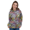 Mexican Skull Women's Hoodie-grizzshop