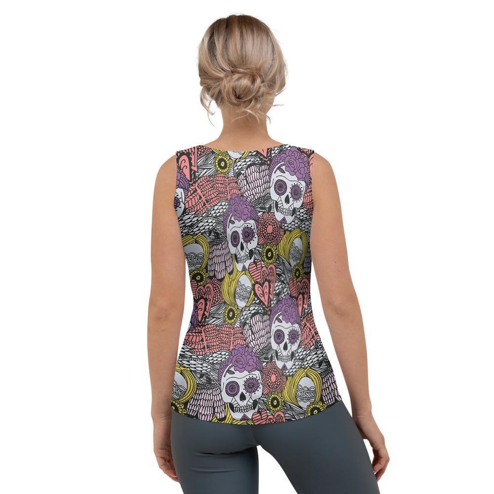 Mexican Skull Women's Tank Top-grizzshop
