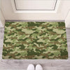 Military Green Camo Print Door Mat-grizzshop