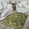 Military Green Camo Print Floor Mat-grizzshop