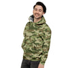 Military Green Camo Print Men's Hoodie-grizzshop