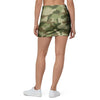 Military Green Camo Print Mini Skirt-grizzshop