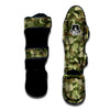 Military Green Camo Print Muay Thai Shin Guard-grizzshop