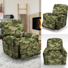 Military Green Camo Print Recliner Cover-grizzshop