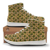 Military USA Print Pattern High Top Sneakers-grizzshop