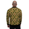 Military USA Print Pattern Men's Bomber Jacket-grizzshop