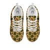 Military USA Print Pattern White Sneaker-grizzshop