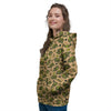 Military USA Print Pattern Women's Hoodie-grizzshop