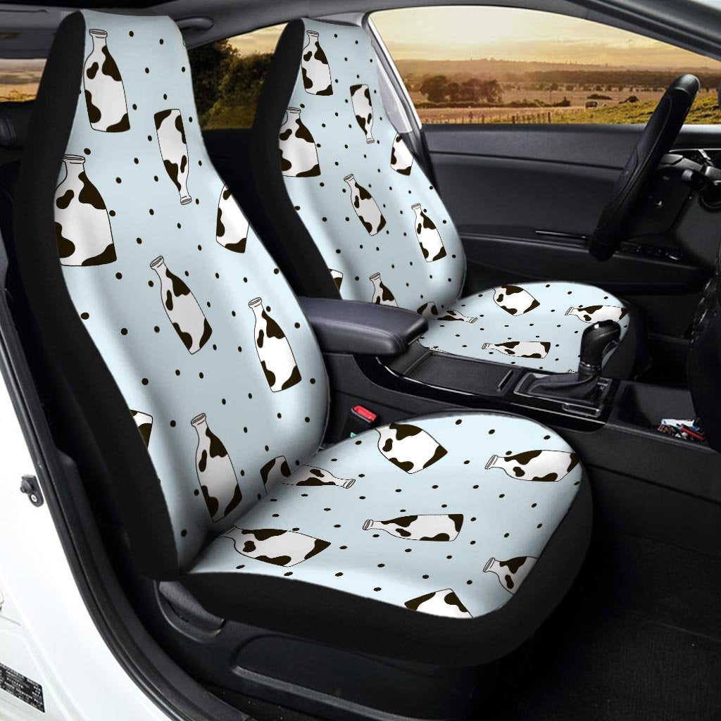 Milk Print Car Seat Covers-grizzshop