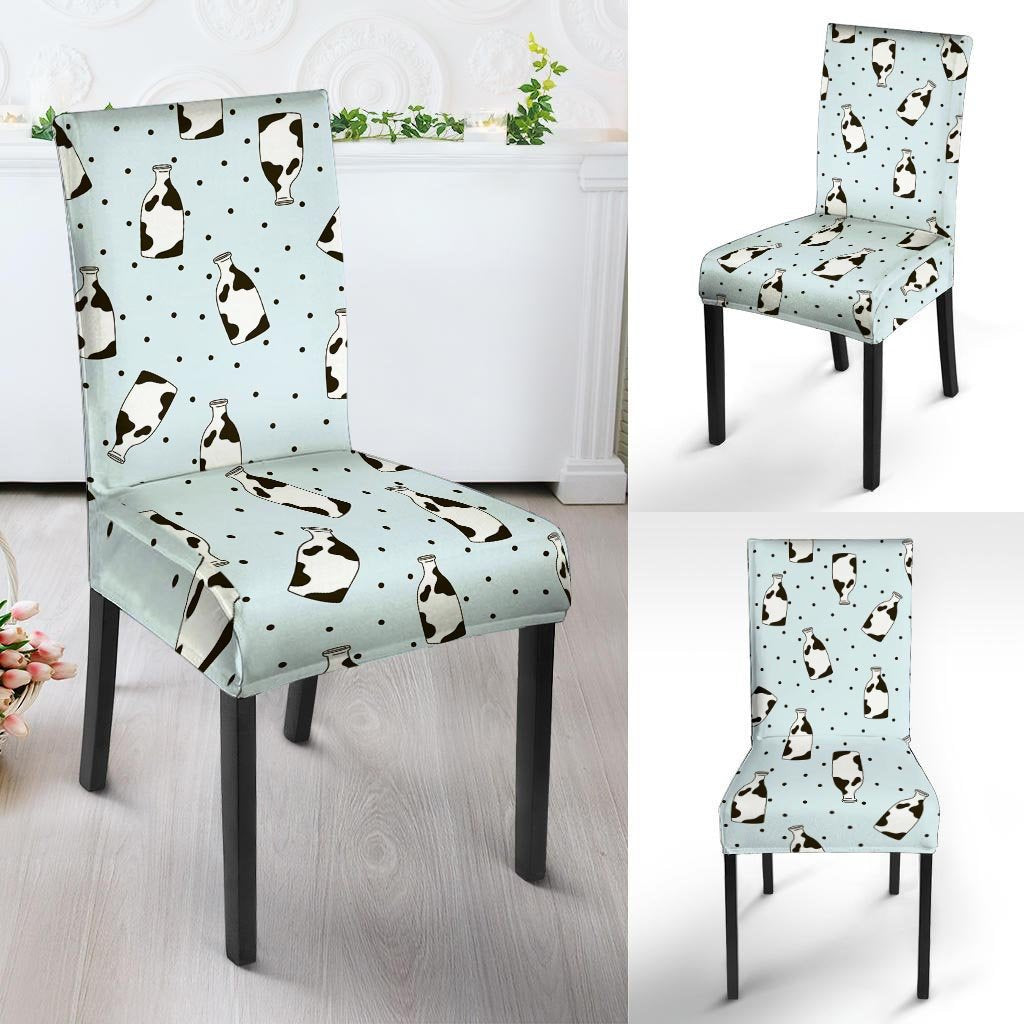 Milk Print Chair Cover-grizzshop
