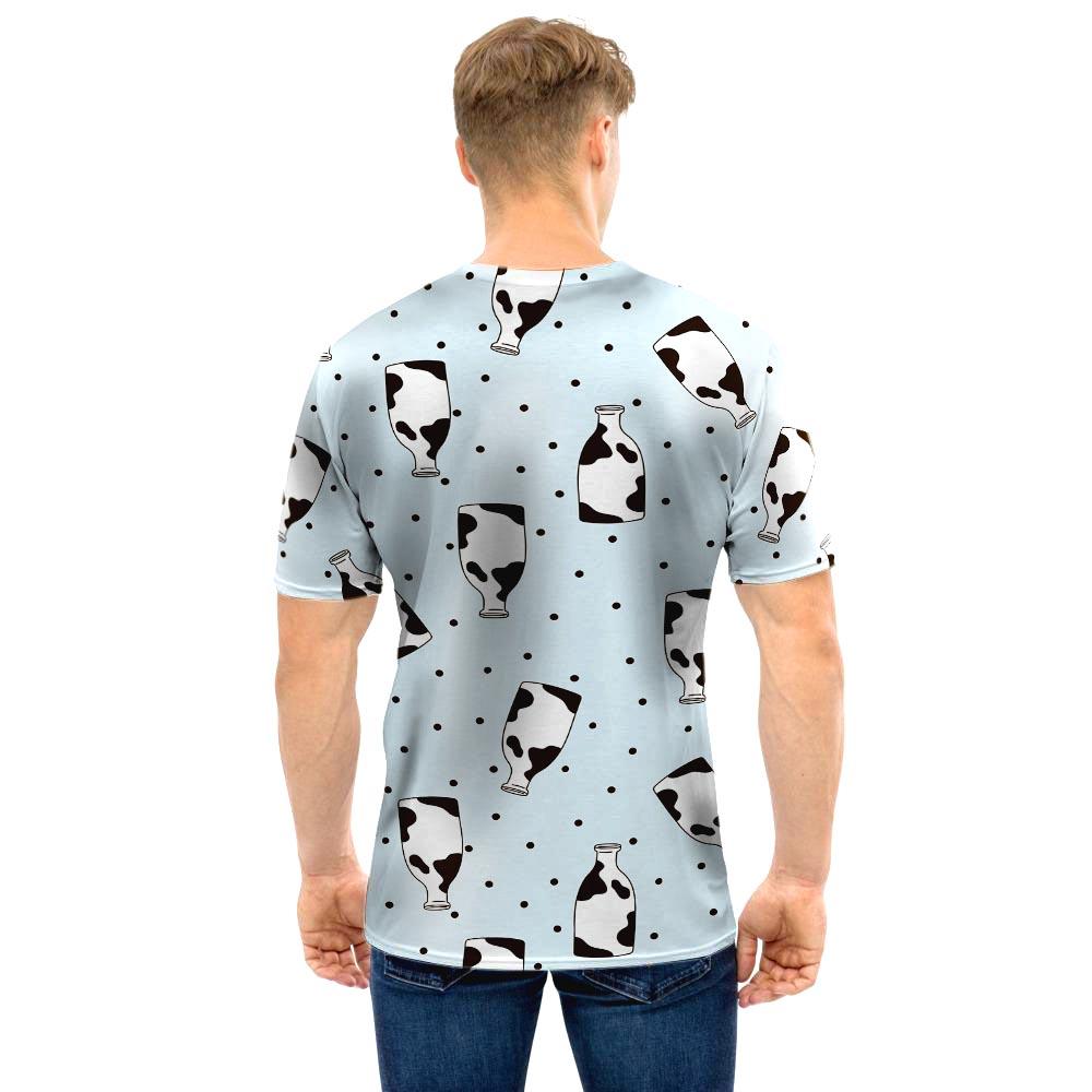 Milk Print Men T Shirt-grizzshop