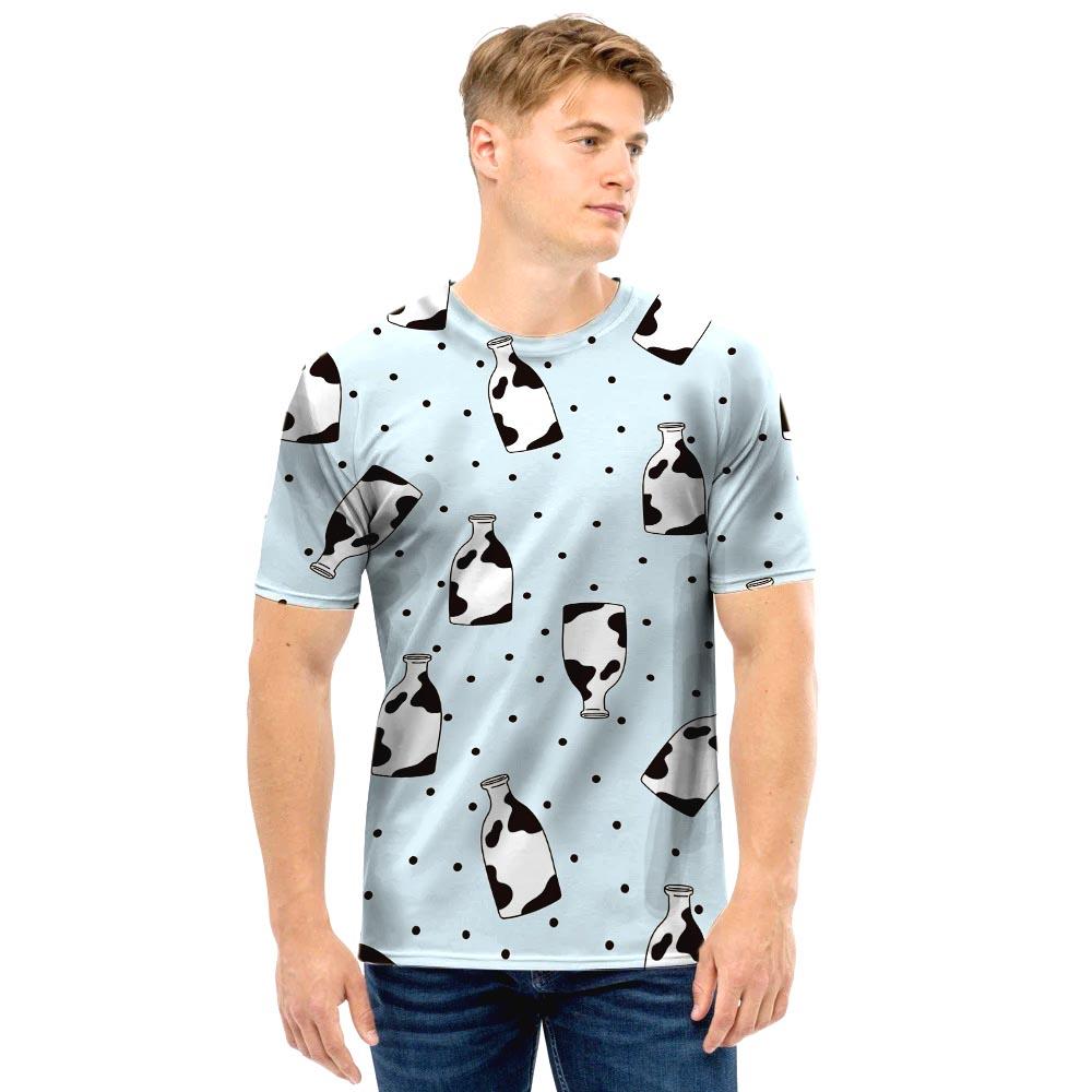 Milk Print Men T Shirt-grizzshop