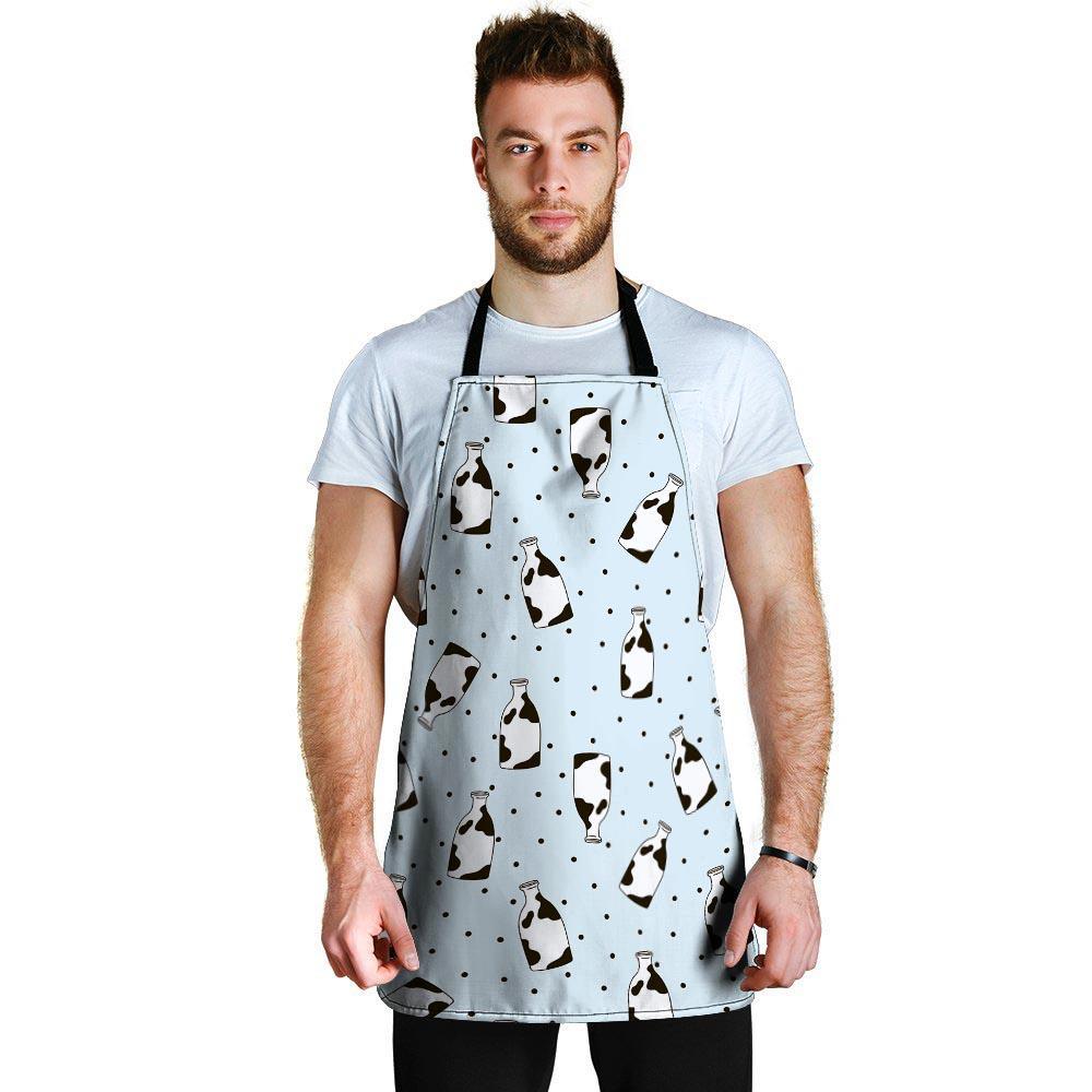 Milk Print Men's Apron-grizzshop