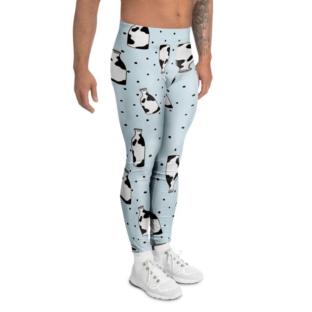 Milk Print Men's Leggings-grizzshop