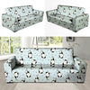 Milk Print Sofa Cover-grizzshop