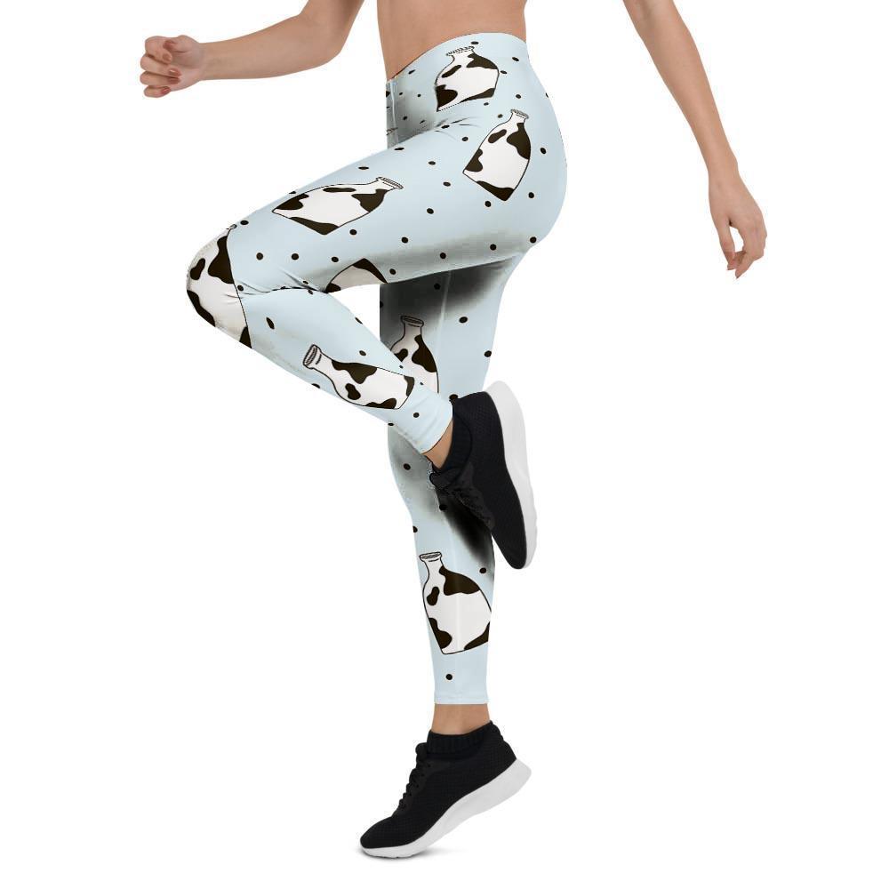 Milk Print Women's Leggings-grizzshop