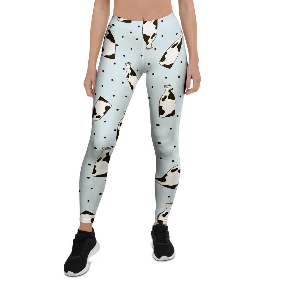 Milk Print Women's Leggings-grizzshop