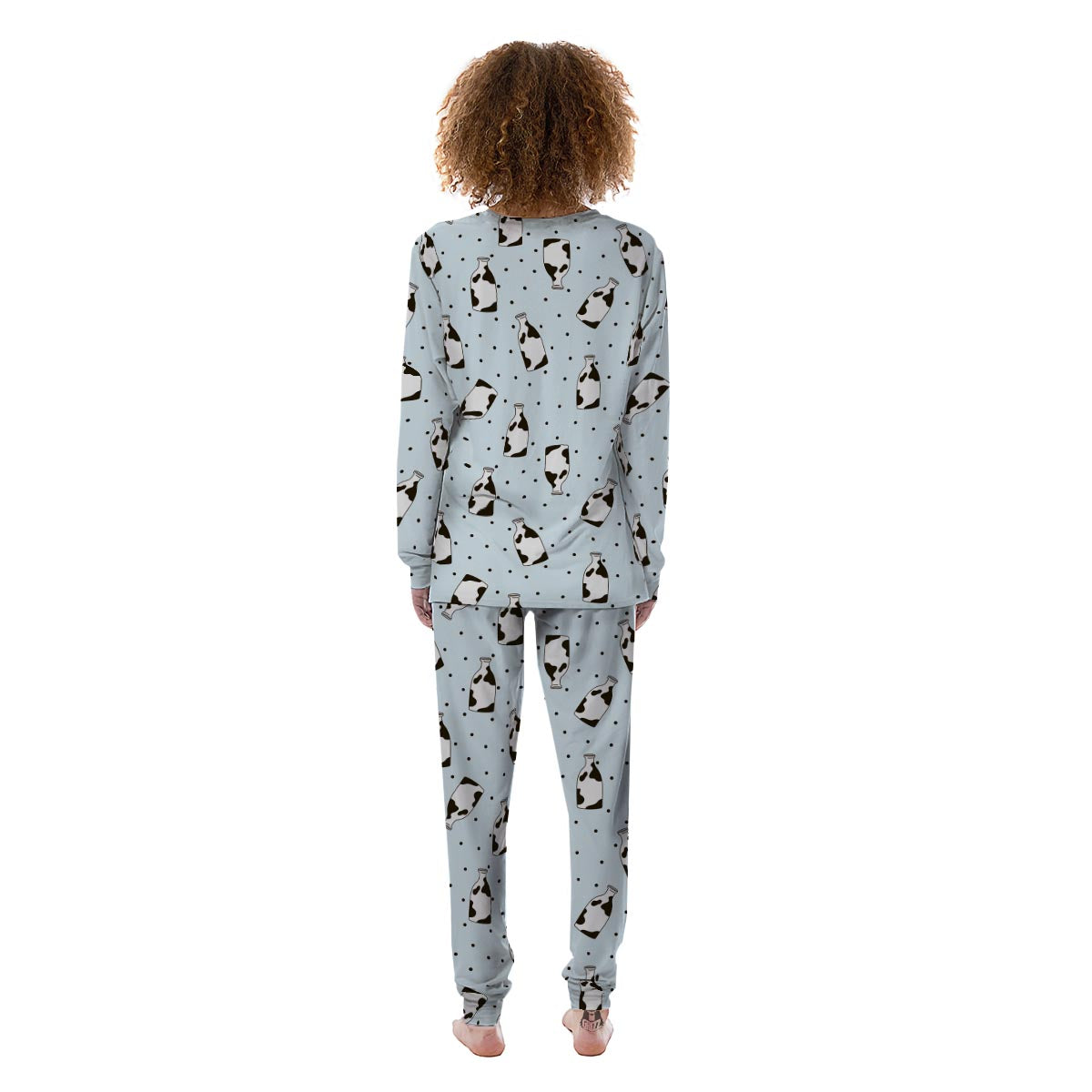 Milk Print Women's Pajamas-grizzshop