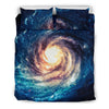 Load image into Gallery viewer, Milky Way Galaxy Space Print Duvet Cover Bedding Set-grizzshop