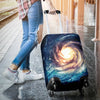 Milky Way Galaxy Space Print Luggage Cover Protector-grizzshop