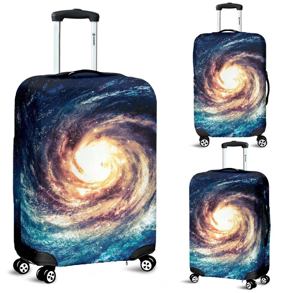 Milky Way Galaxy Space Print Luggage Cover Protector-grizzshop