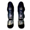 Milky Way Stars Night Print Muay Thai Shin Guards-grizzshop