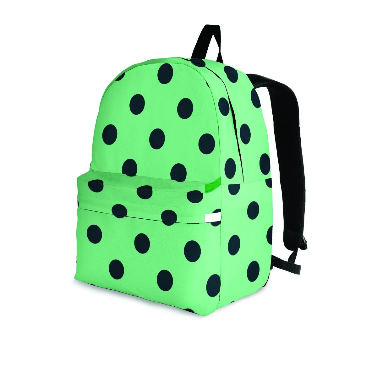 Mint And Green Polka Dot Backpack-grizzshop