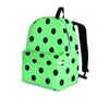 Mint And Green Polka Dot Backpack-grizzshop