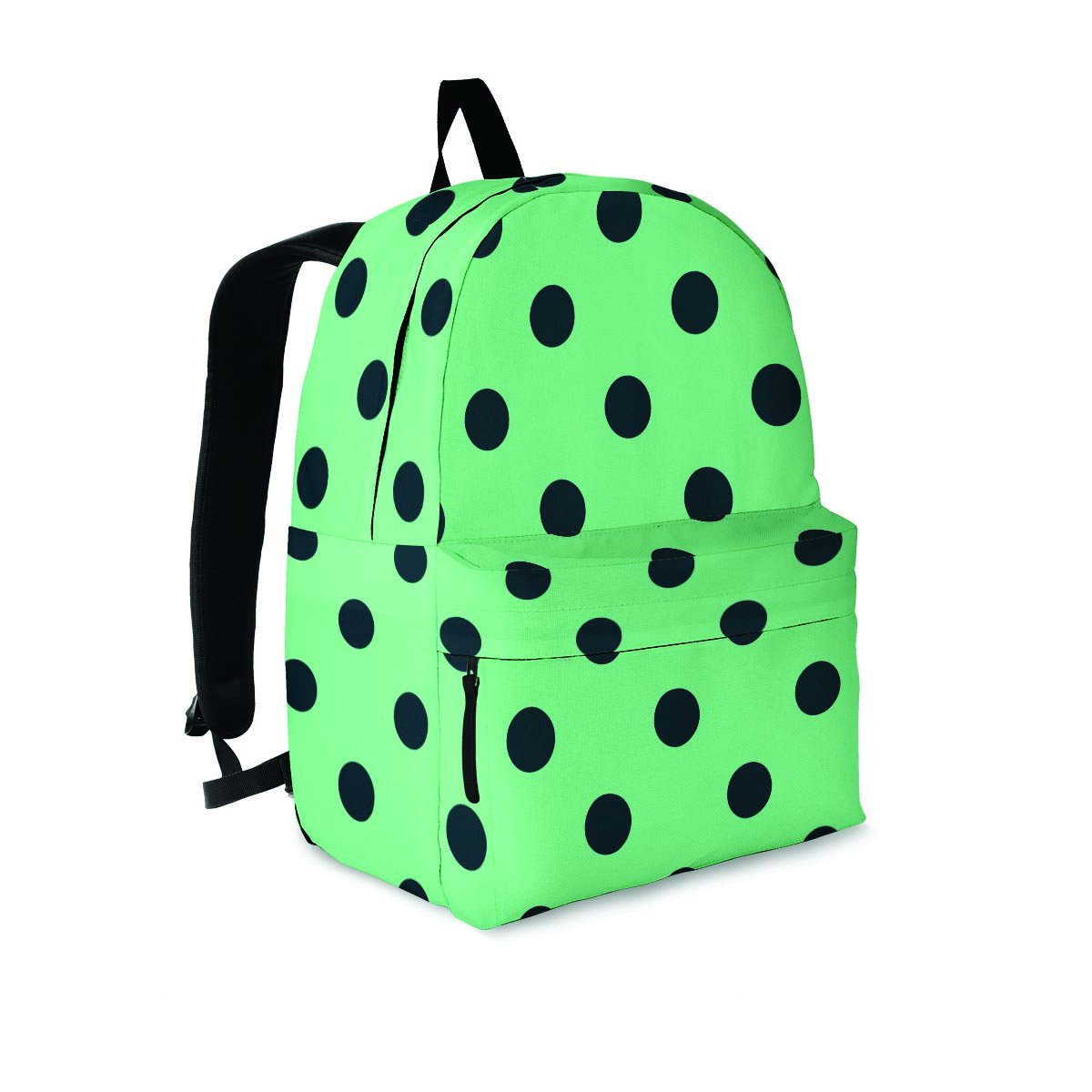 Mint And Green Polka Dot Backpack-grizzshop