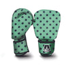 Mint And Green Polka Dot Boxing Gloves-grizzshop