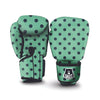 Mint And Green Polka Dot Boxing Gloves-grizzshop