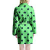 Mint And Green Polka Dot Women's Robe-grizzshop