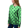 Mint And Green Polka Dot Women's Sweatshirt-grizzshop